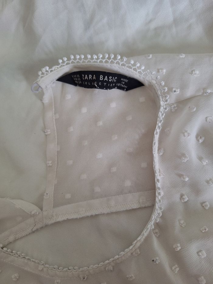 Petit haut léger taille XS Zara - photo numéro 7