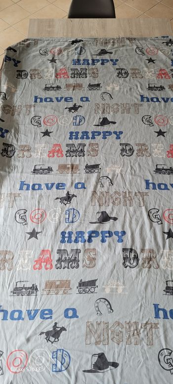 Housse de couette et 1 taie 1 personne