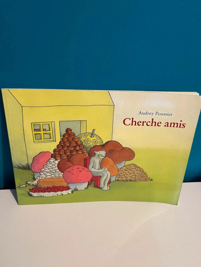 Livre école des loisirs cherche amis de Audrey poussier