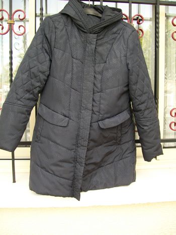 manteau femme taille 44 bleu marine