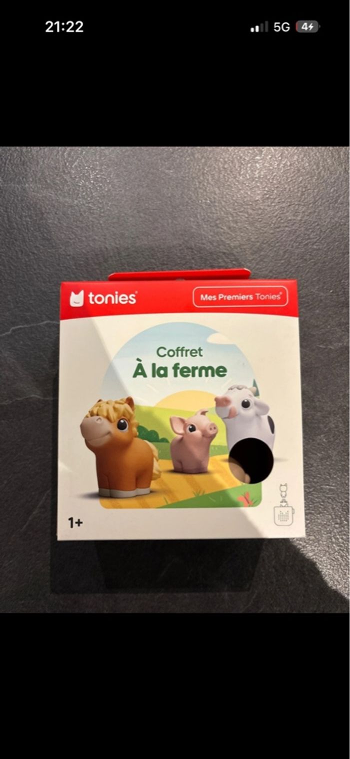 Coffret tonies à la ferme