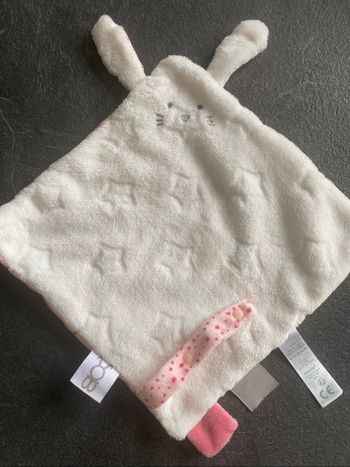 Doudou lapin plat obaïbi