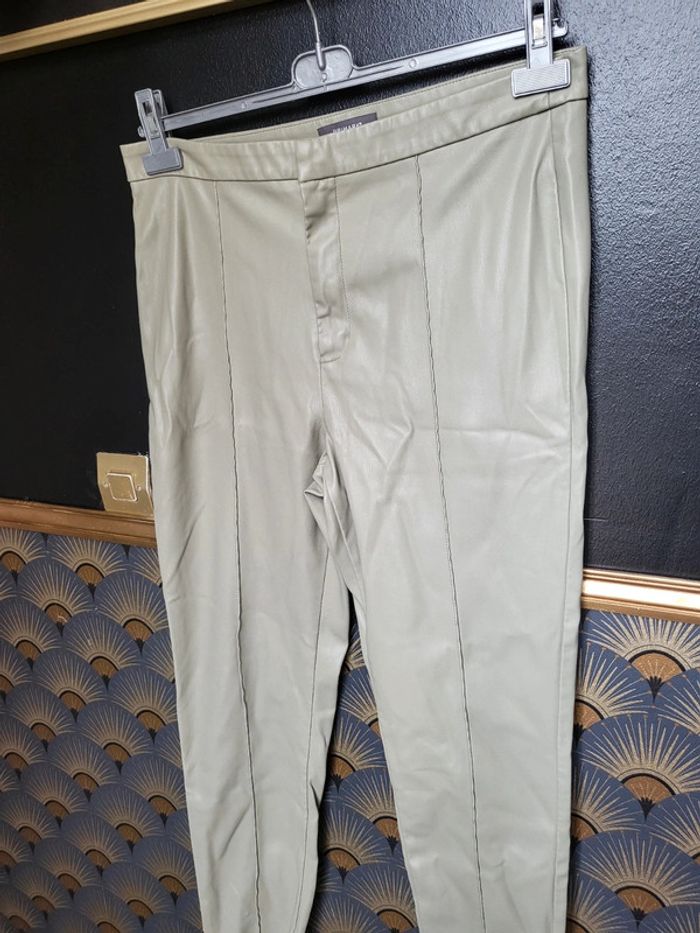 Pantalon simili cuir femme - photo numéro 2