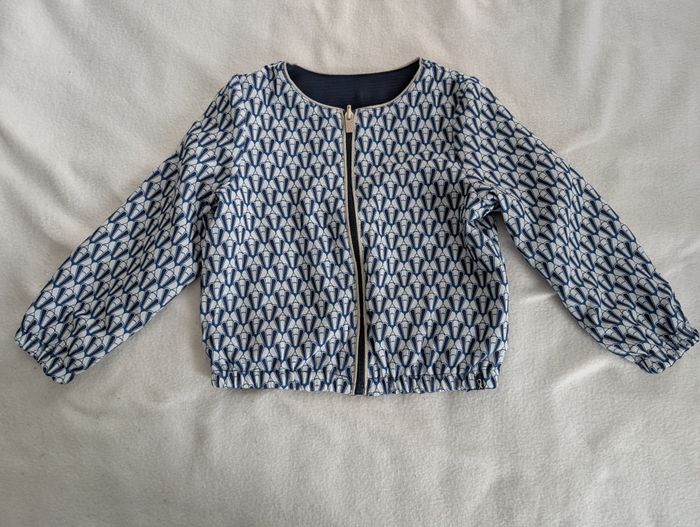 Bombers réversible bleu marine - 3A - Okaidi