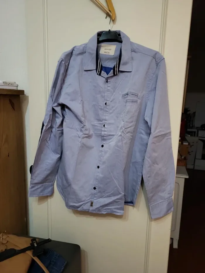 Chemise bonobo bleue