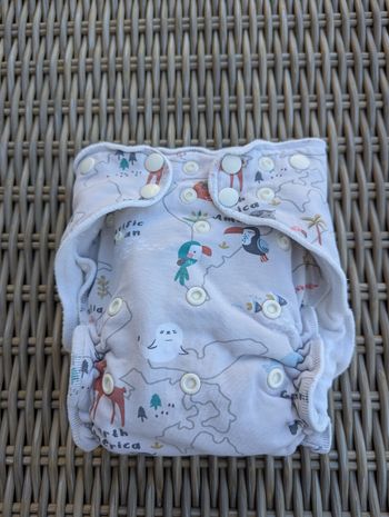 Couche lavable classique marque Biscotte 4-15 kg