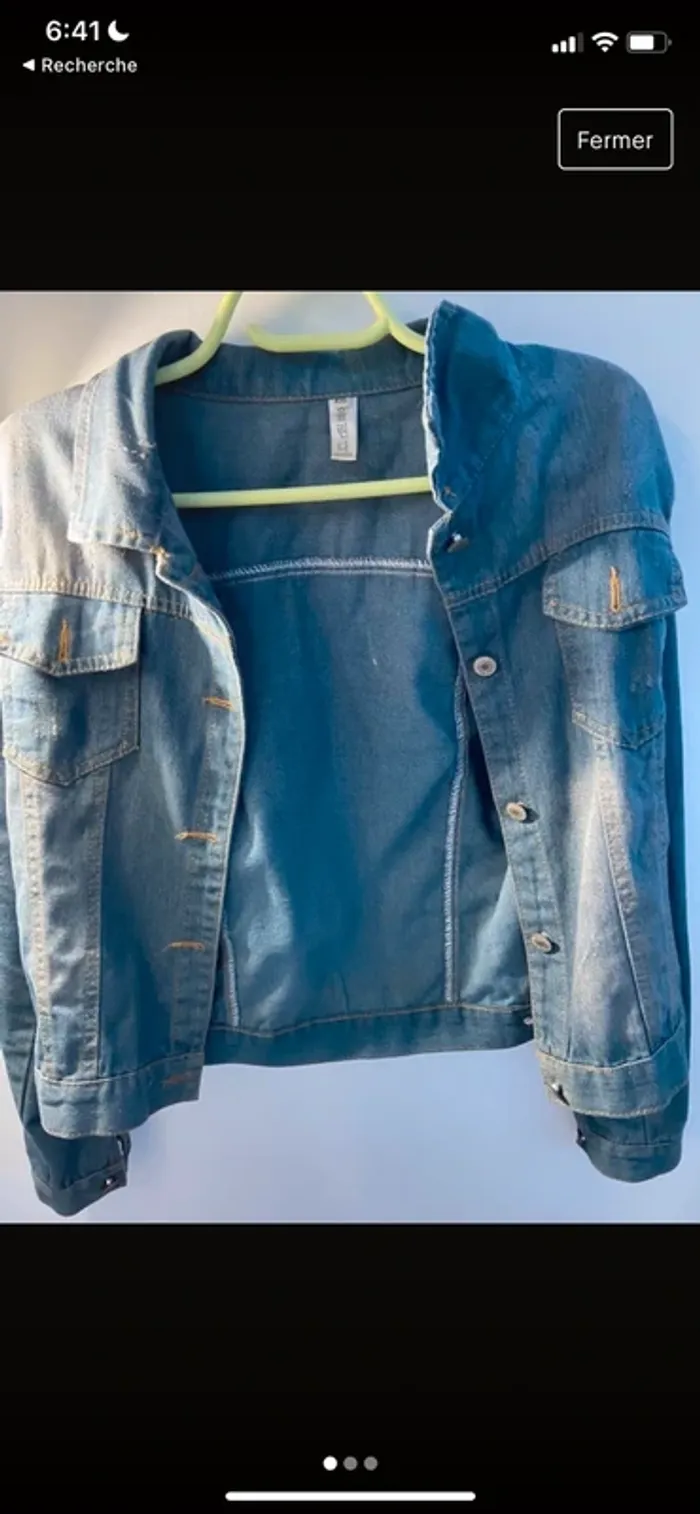 Veste en jean