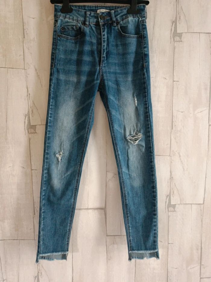 Jean 3/4 destroy