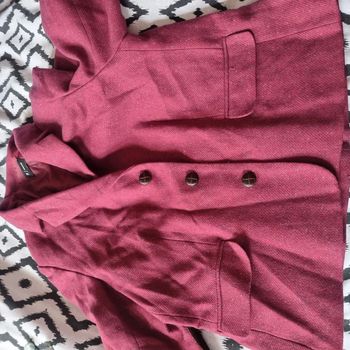 Blazer laine la redoute 48 avec pièces aux coudes et gros boutons