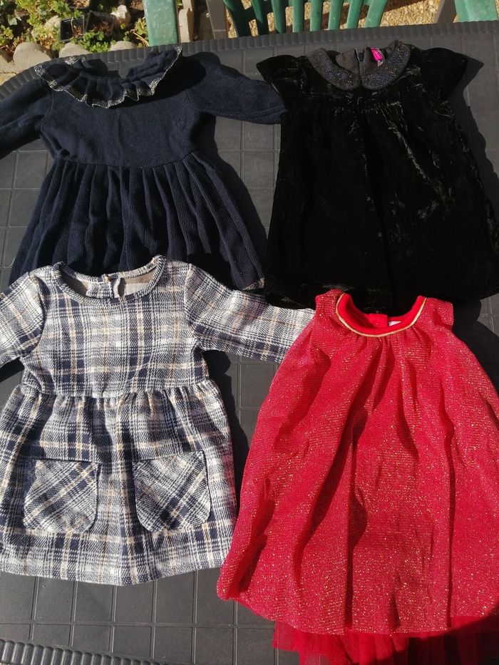 Lot vêtements bébé filles - photo numéro 2