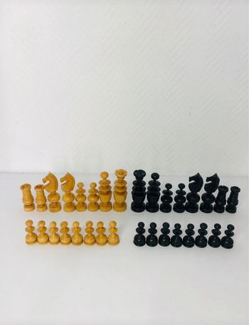 Pions jeu d'échecs style Régence de Paris 