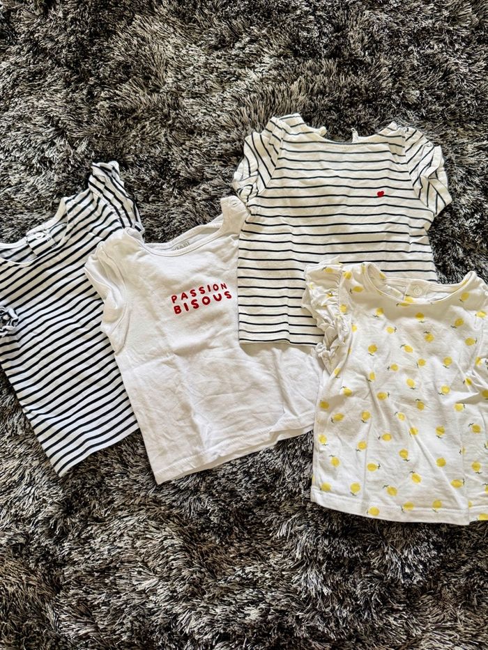 Lot de 4 t-shirts