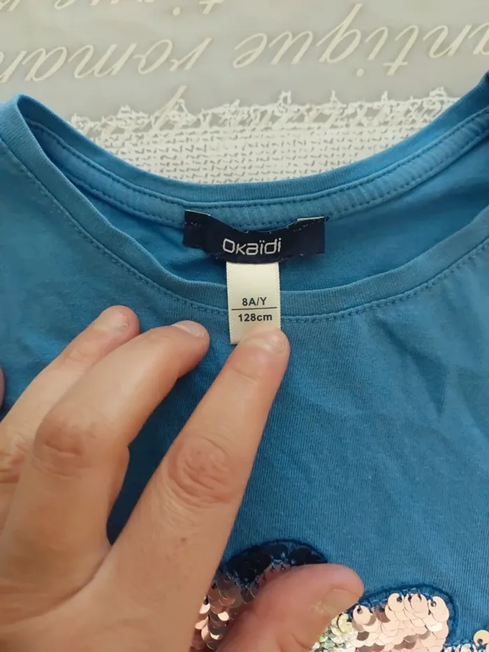 T-shirt Okaïdi 8A - photo numéro 3