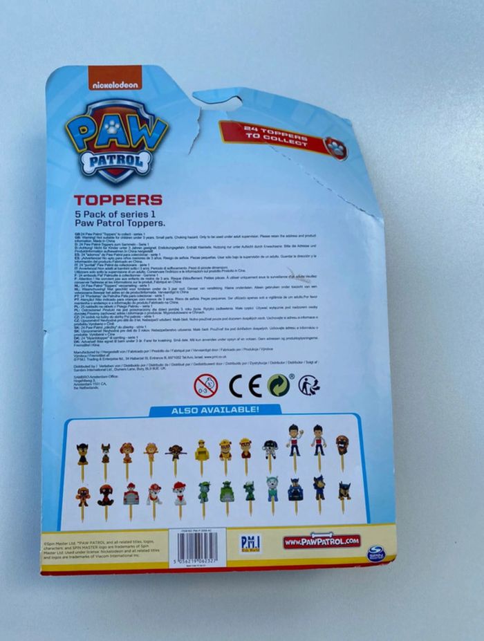 Coffret de Toppers Pat Patrouille - photo numéro 4