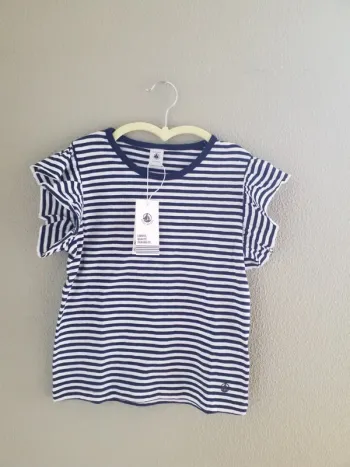 T shirt petit bateau 8 ans neuf