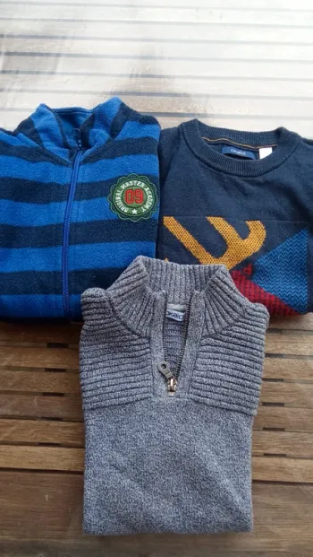 Lot gilet enfant
