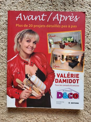 Livre de décoration Avant/Après Valérie Damidot