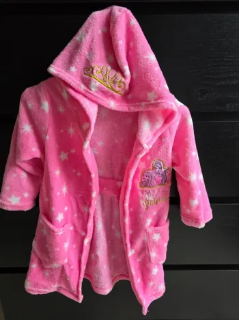 peignoir rose princesse Disney