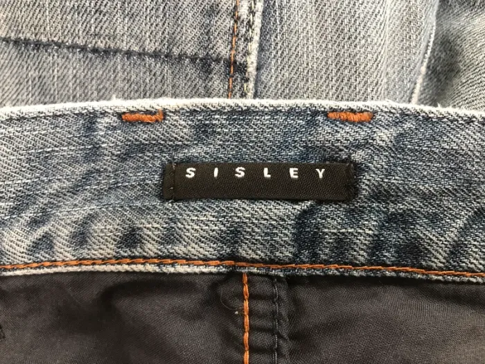 Jean bleu Sisley - Taille 33/34 - photo numéro 3