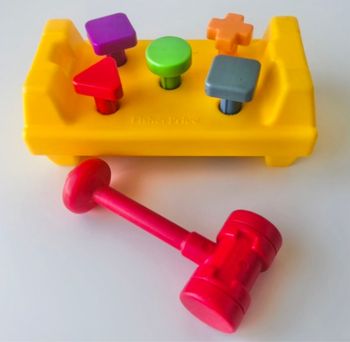 Banc à marteler Fisher Price
