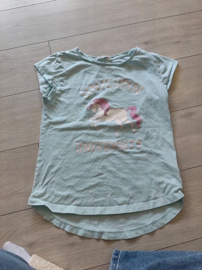 T-shirt fille licorne