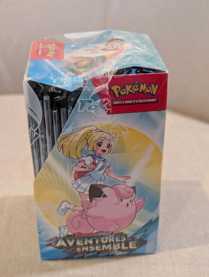 Demi display Pokémon Aventures Ensemble EV09 Fr scellée (18 boosters) abîmée - photo numéro 2