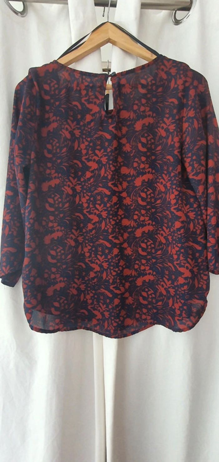 Blouse légère manches 3/4 - photo numéro 4