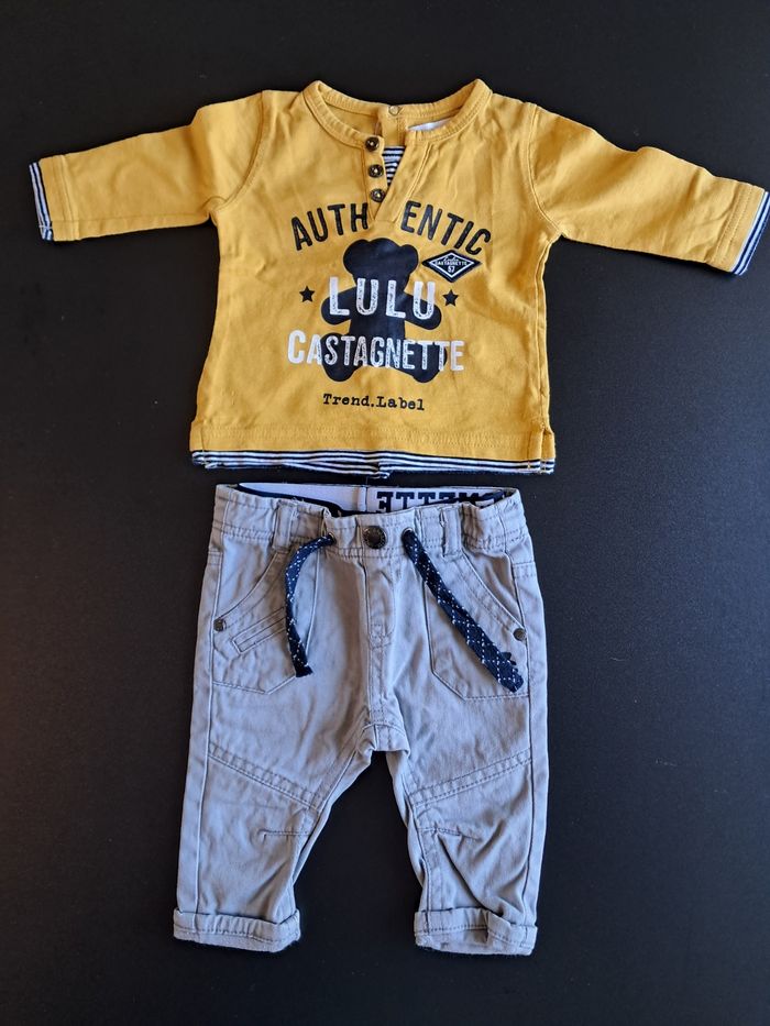 Ensemble lulu castagnette