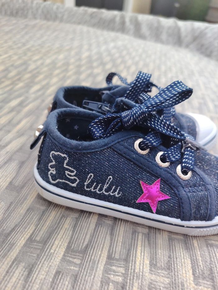Baskets fille Lulu Castagnette taille 23 - photo numéro 2