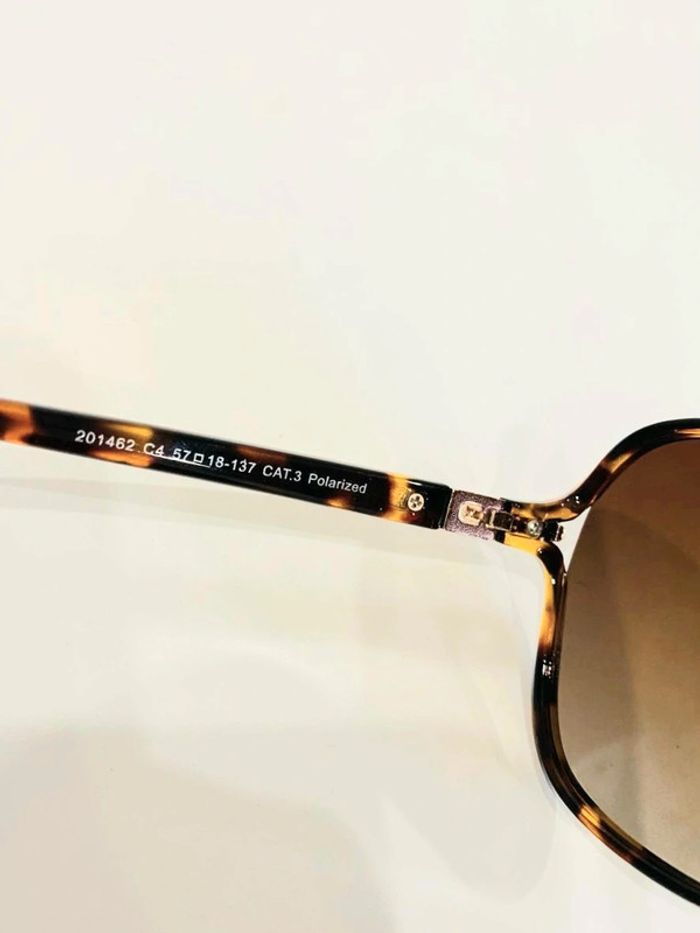 Lunette de soleil femme marron dégradés Polarisée verres dégradés UV protection catégorie 3 - photo numéro 5