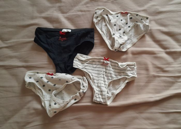 Lot de 4 culottes