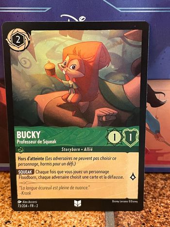 Carte Lorcana - Bucky : Professeur de Squeak - 73/204 - FR - 2
