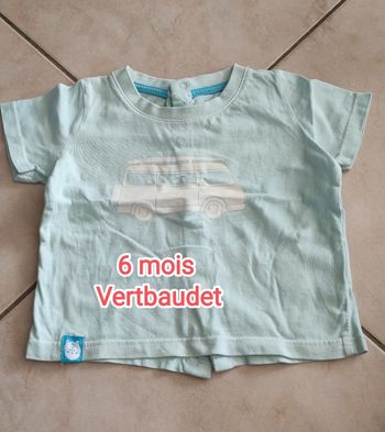 T-shirt été 6 mois