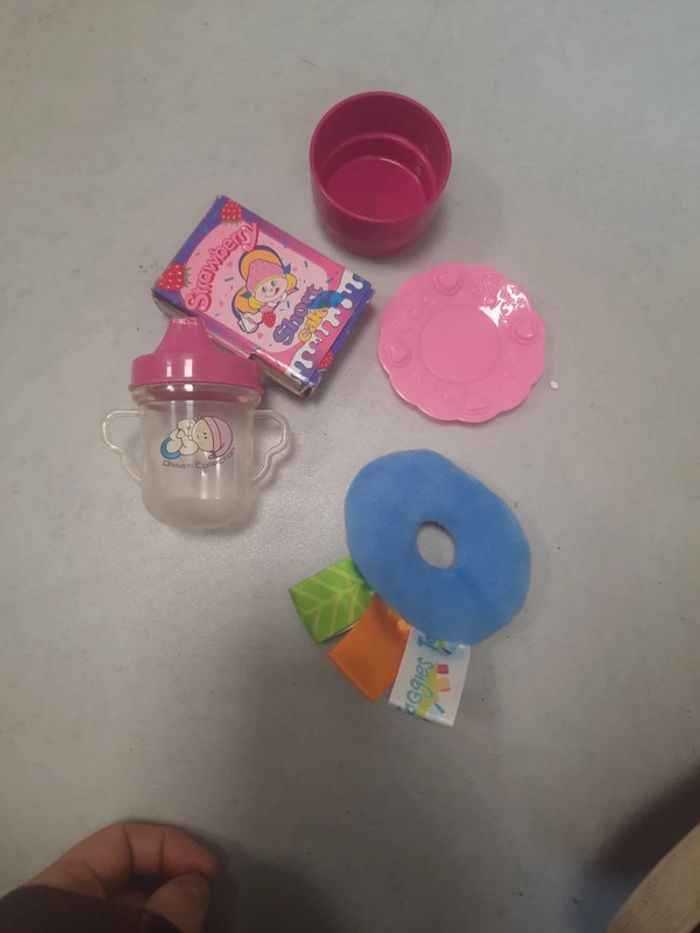 Lot dînette rose - photo numéro 2