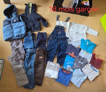 Lot 18 mois garçon