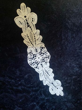 Vintage Napperon ou chemin de table crochet