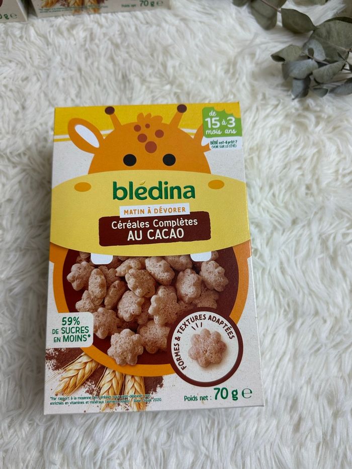 Lot de 6 boîtes de céréales Bledina - photo numéro 2