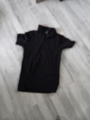 Polo noir xs