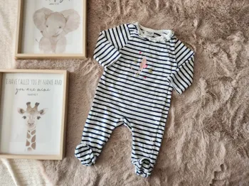 Pyjama rayé hippocampe