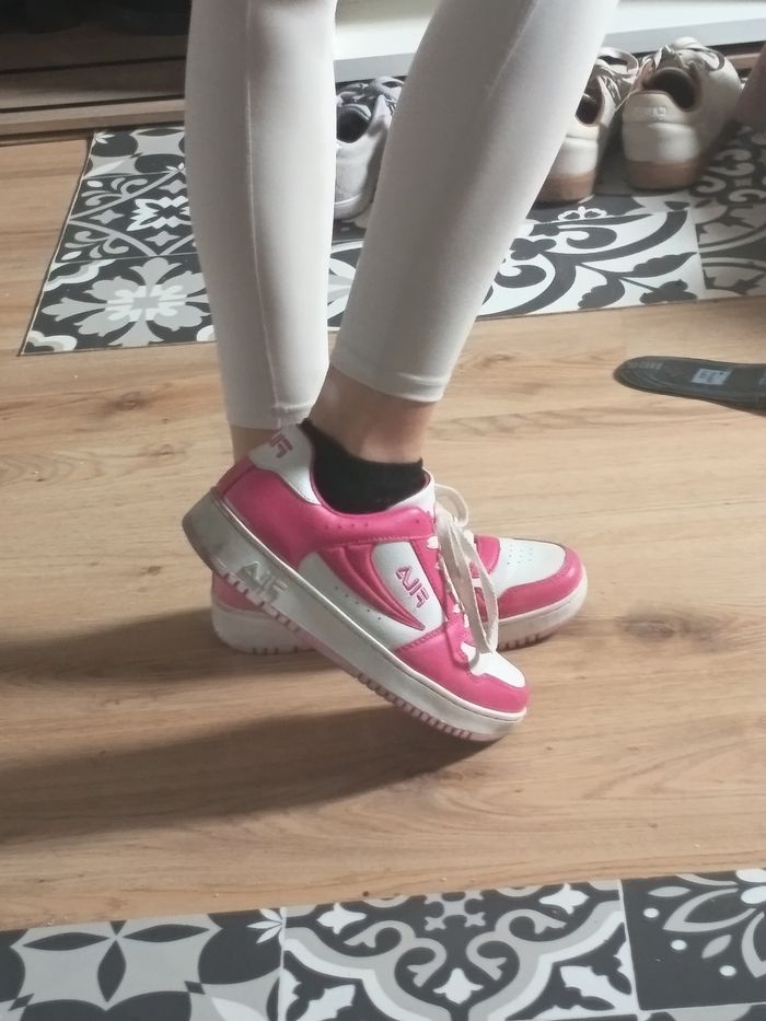 Basket fila rose - photo numéro 2