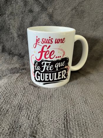 Tasse humour fée