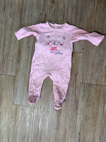 Pyjama rose pat et ripaton 9M