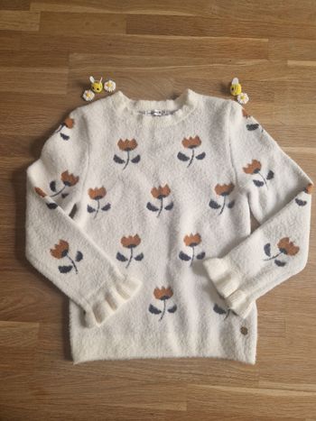 Pull Lulu Castagnette 8ans neuf 