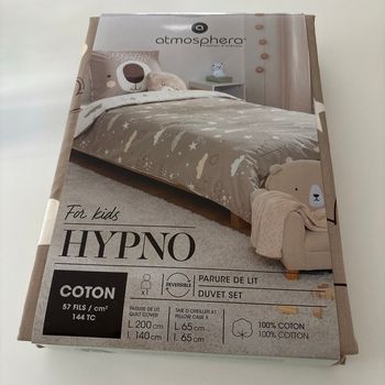 Magnifique parure de lit enfant réversible