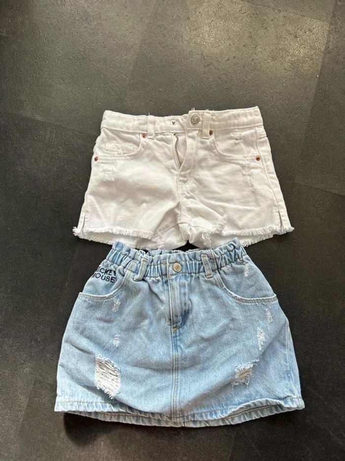 Short et jupe Disney Zara