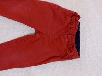 Marc h&m pantalon rouille ou corail de poche taille 9 12 mois