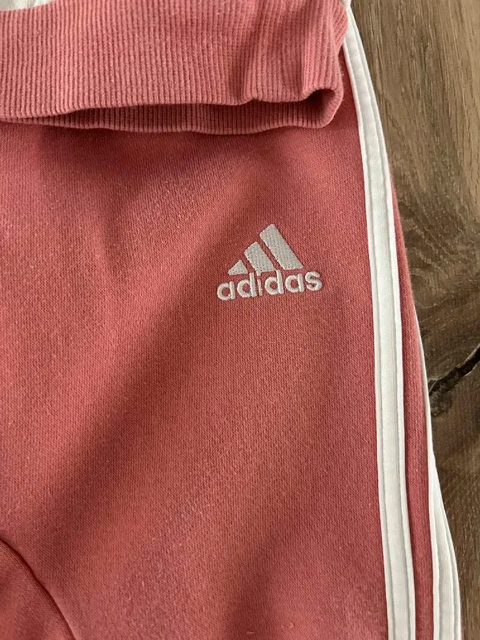 Ensemble Adidas jogging rose - photo numéro 5