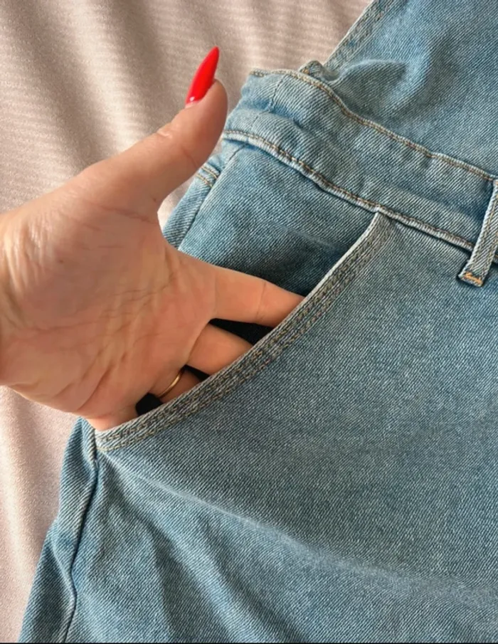Salopette jeans bleu Kiabi taille40 - photo numéro 4