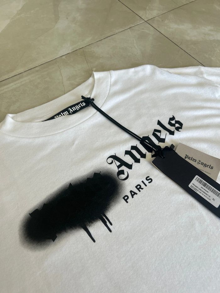 T Shirt Palm Angels Spray Tag - photo numéro 2