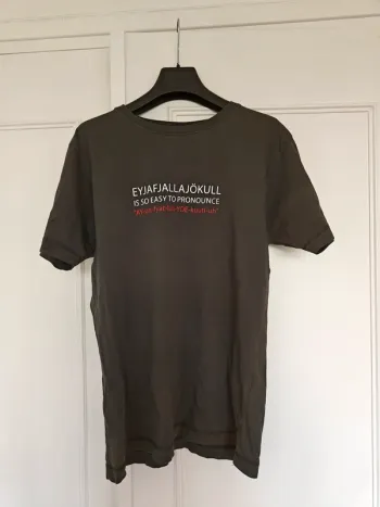 T-shirt Etjafjallajökull